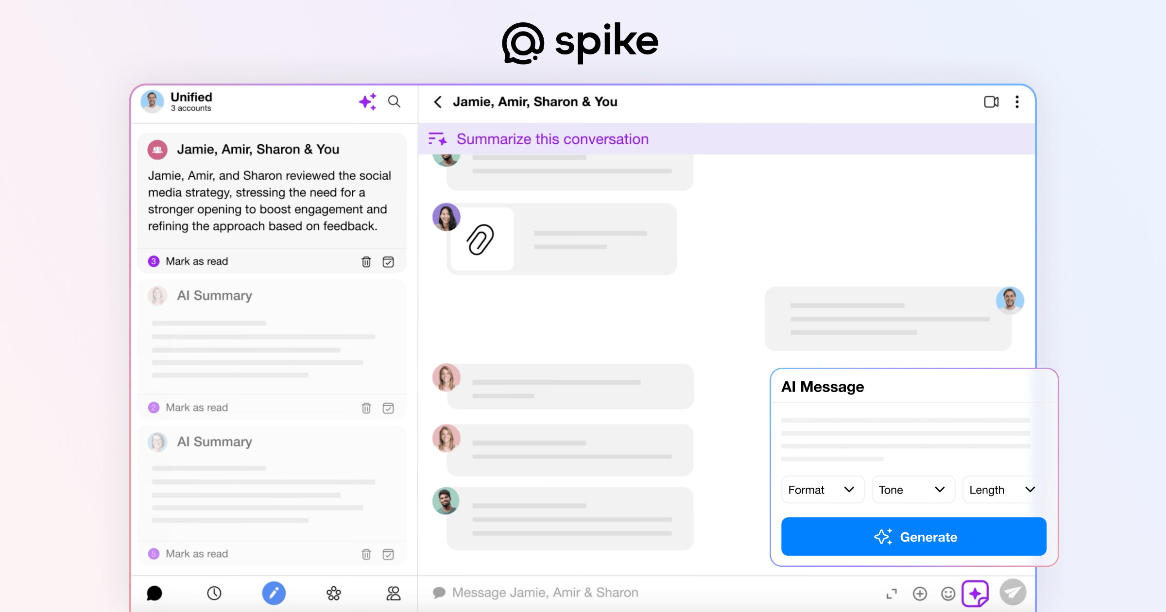Spike: Manage your inbox with AI-powered efficiency