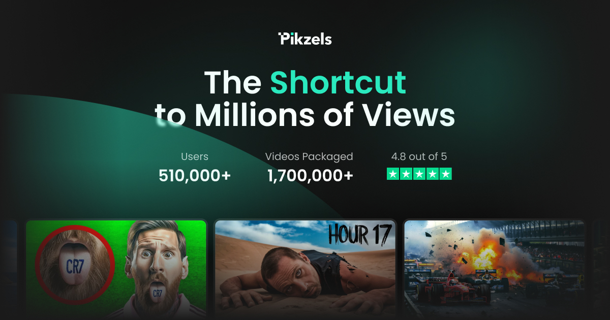 Pikzels – Viral Thumbnails & Titles in Seconds