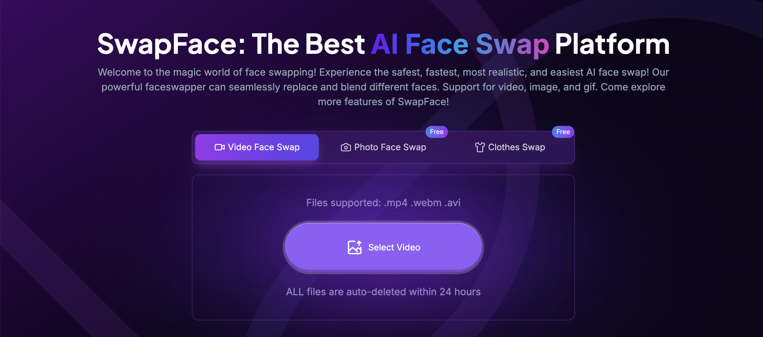 Face Swap Video & Photo for Free