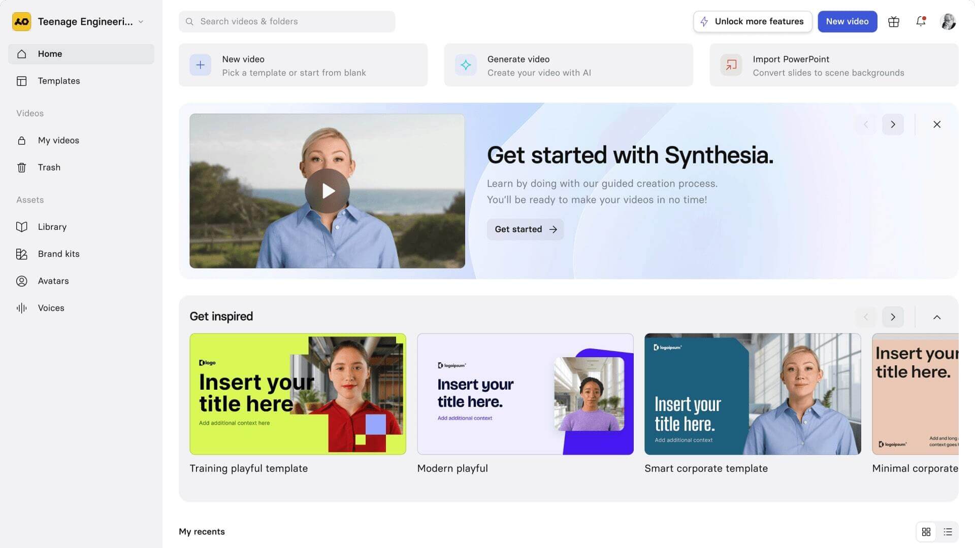 Synthesia – Creación de Vídeos con IA