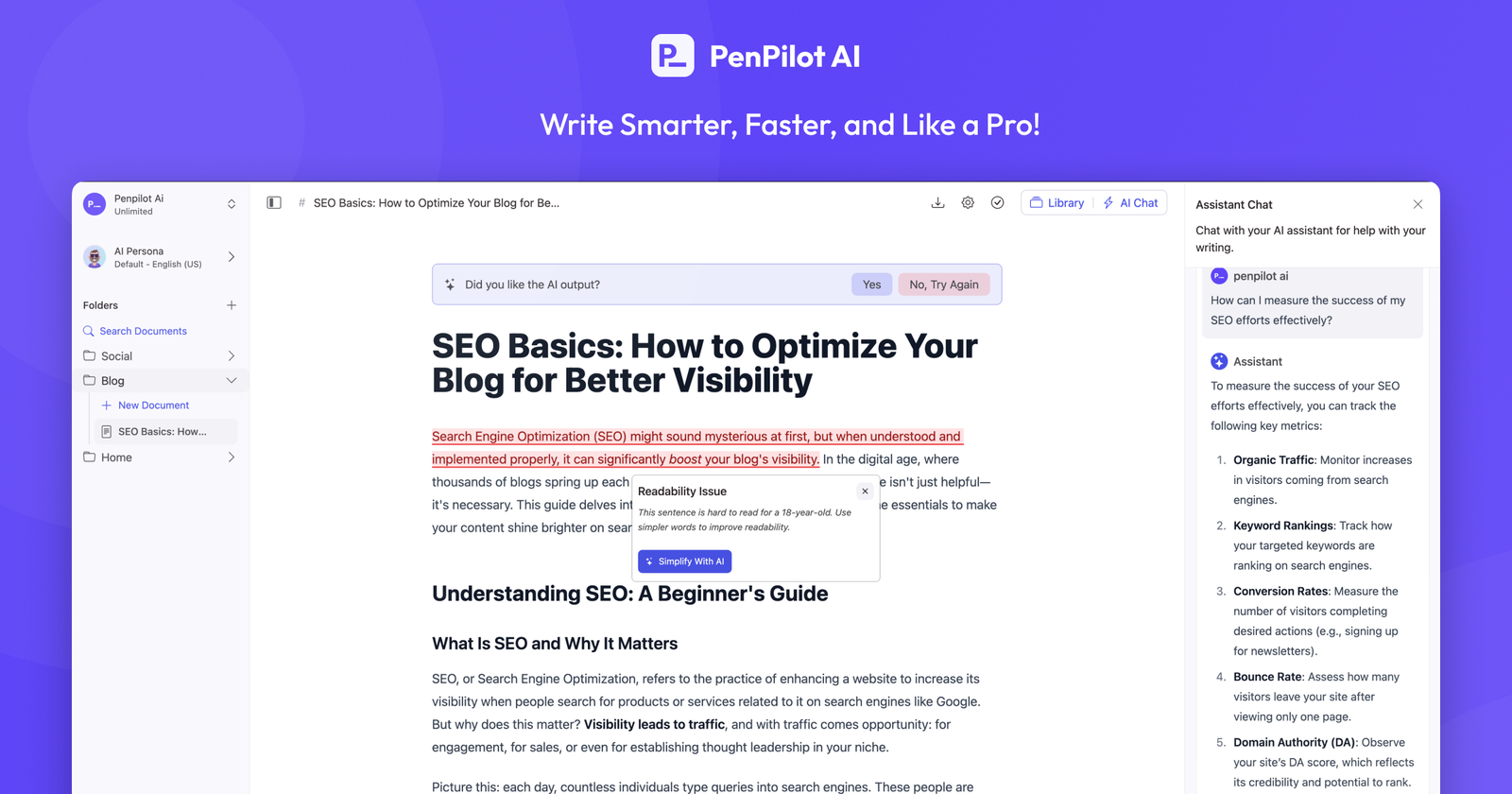 PenPilot AI – Escritura Inteligente con IA