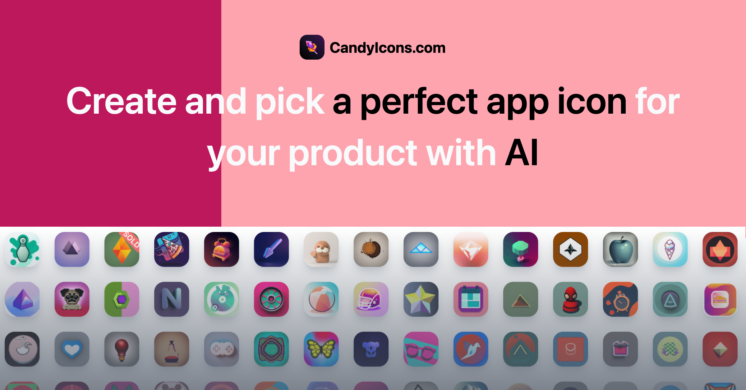 CandyIcons – Generador de Iconos AI para Apps