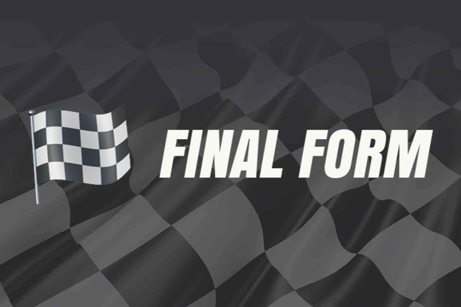 Final Form: Framework Agnostic Form State Management
