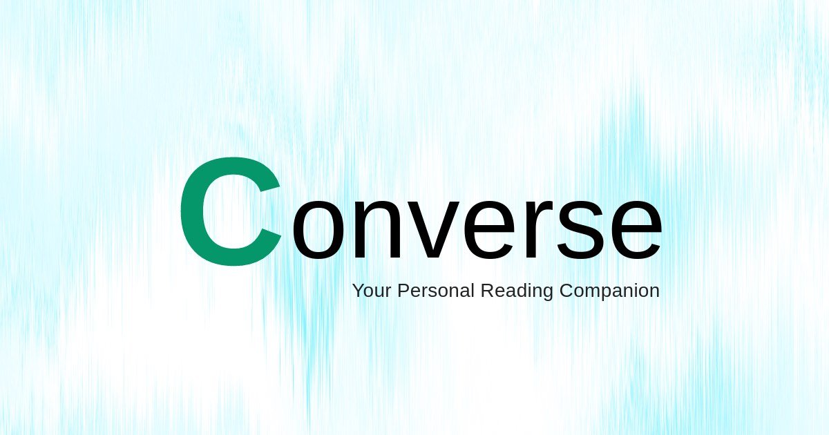 Converse – AI Reading Companion para Artículos y Videos