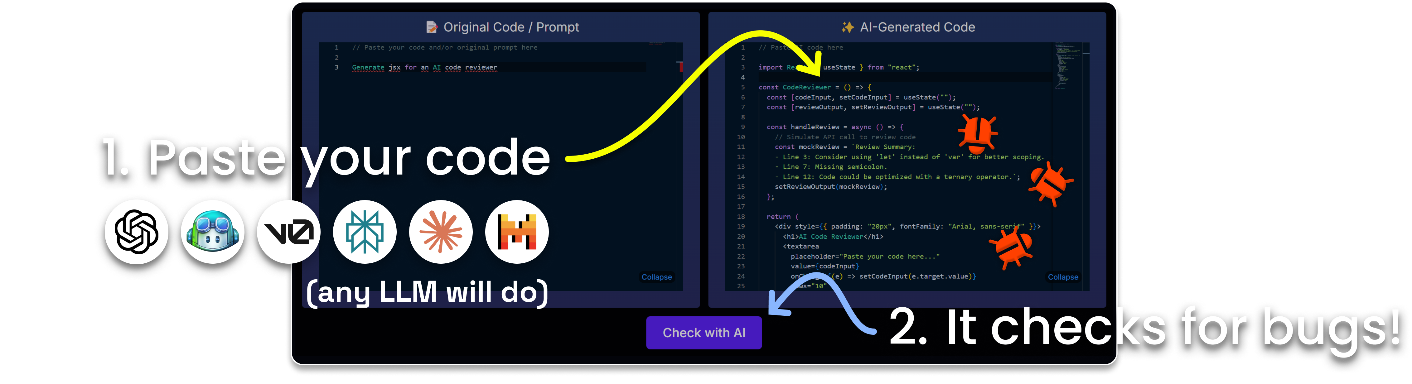 aiCode.fail | AI Code Checker para Desarrolladores