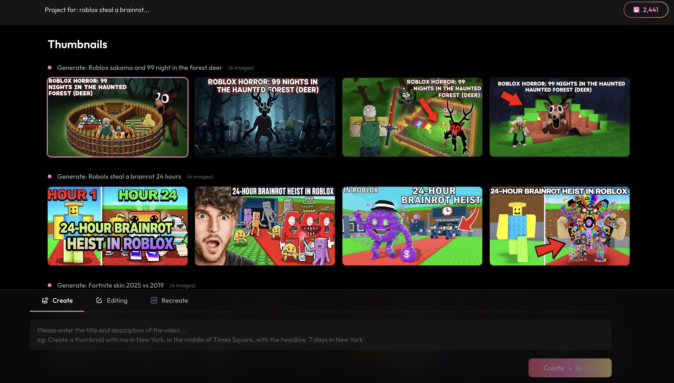 Thumbspot AI: Generador de Miniaturas para YouTube