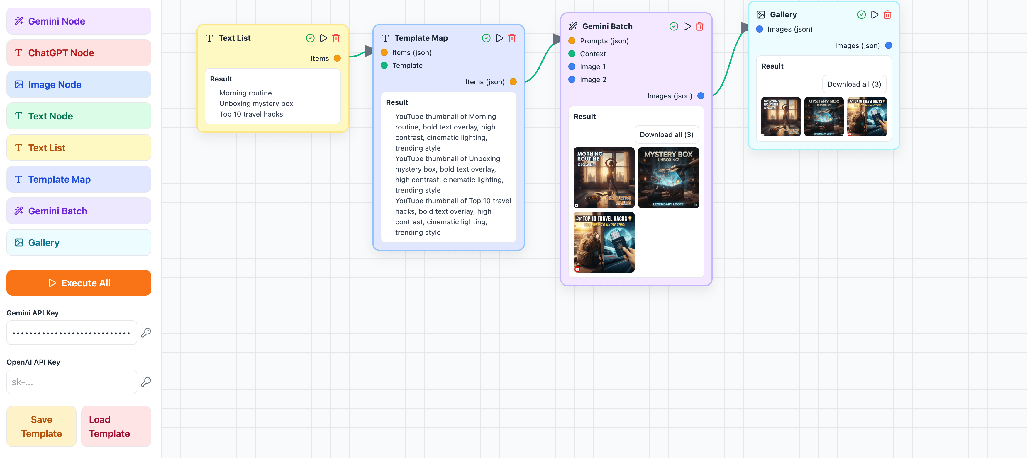 Modeltion – Plataforma de Flujos de Trabajo con IA
