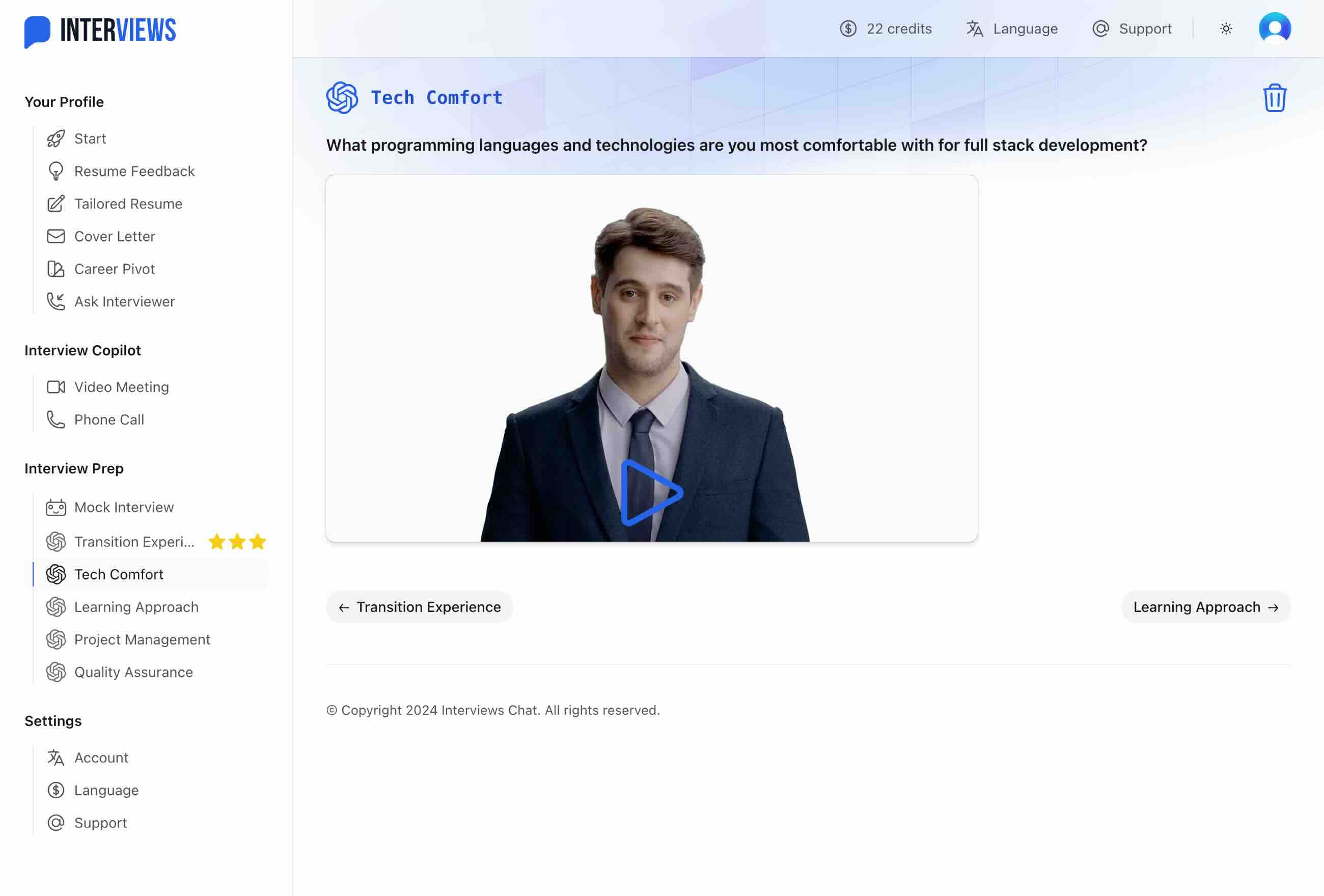 Interviews Chat | Asistente de Entrevistas AI