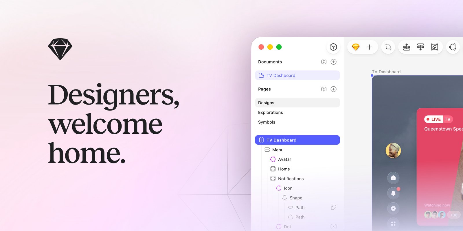 Sketch · Herramienta de Diseño y Prototipado