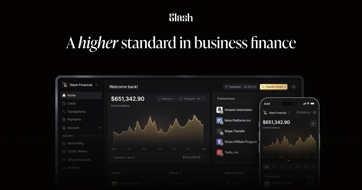 Slash: Banca Empresarial y Tarjetas con Cashback