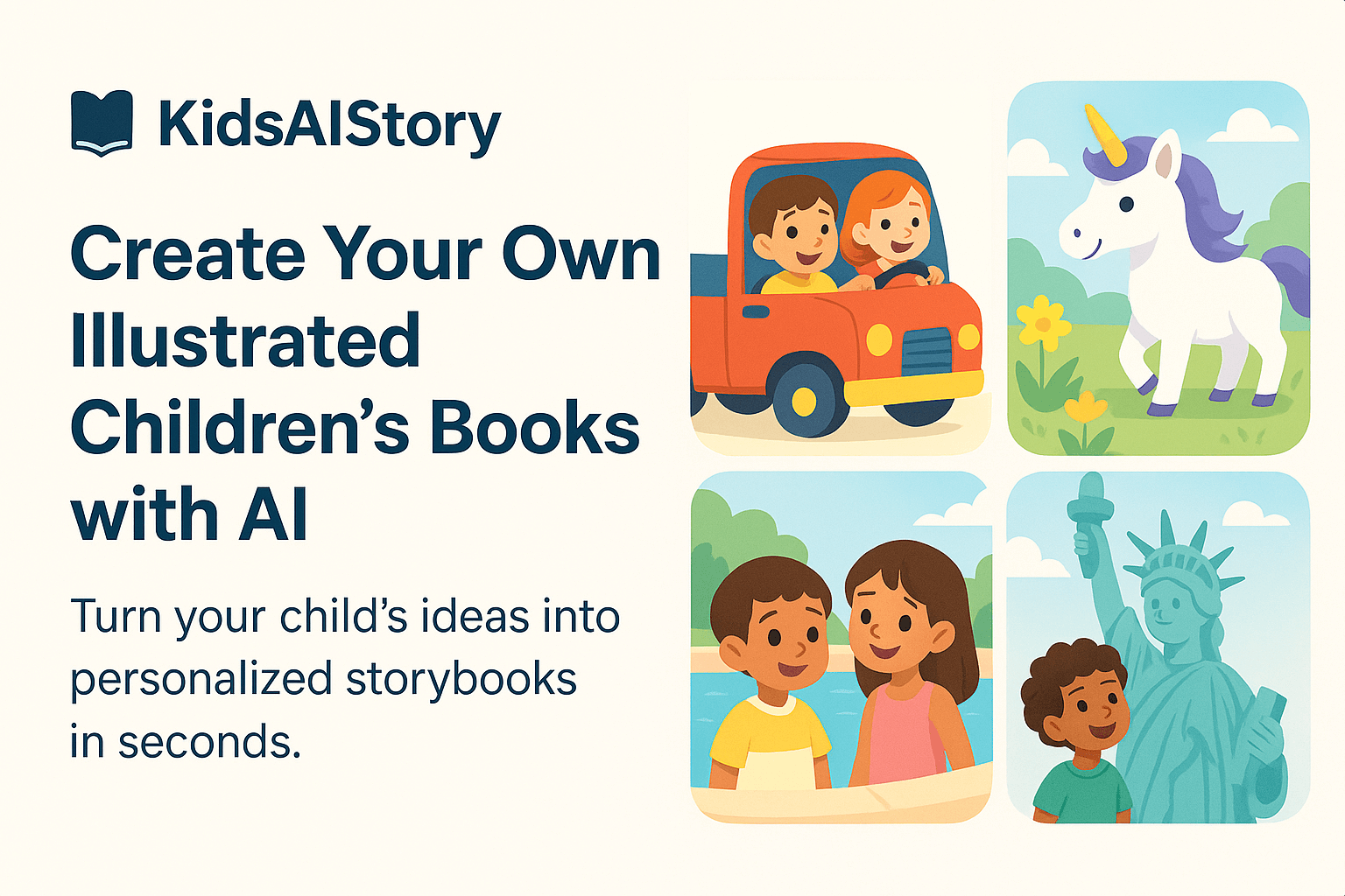 KidsAIStory | Generador de Cuentos Infantiles Personalizados