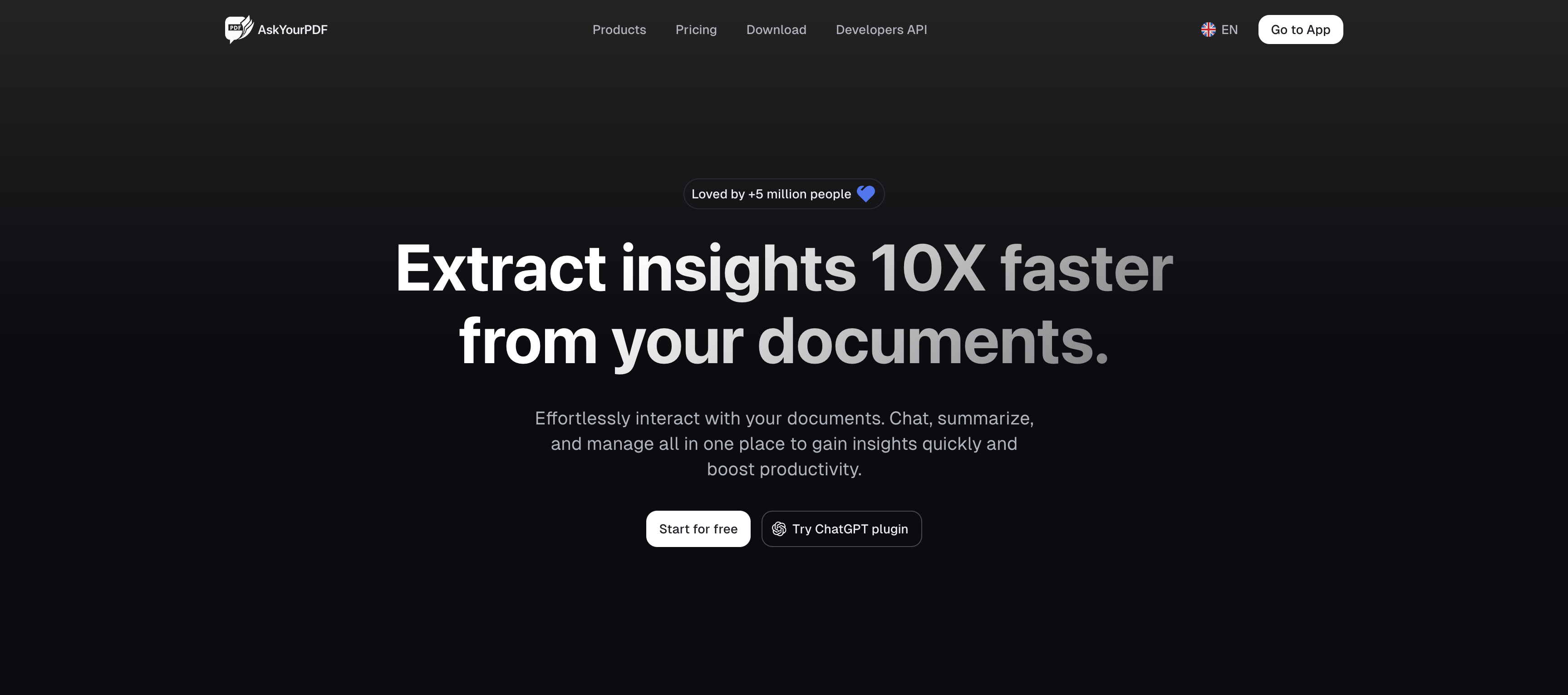 AskYourPDF: La Mejor App de Chat AI para PDF
