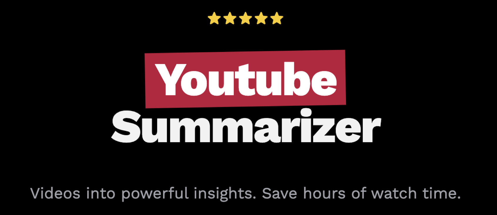 Tubed.pro – Resumen de Videos de YouTube con IA