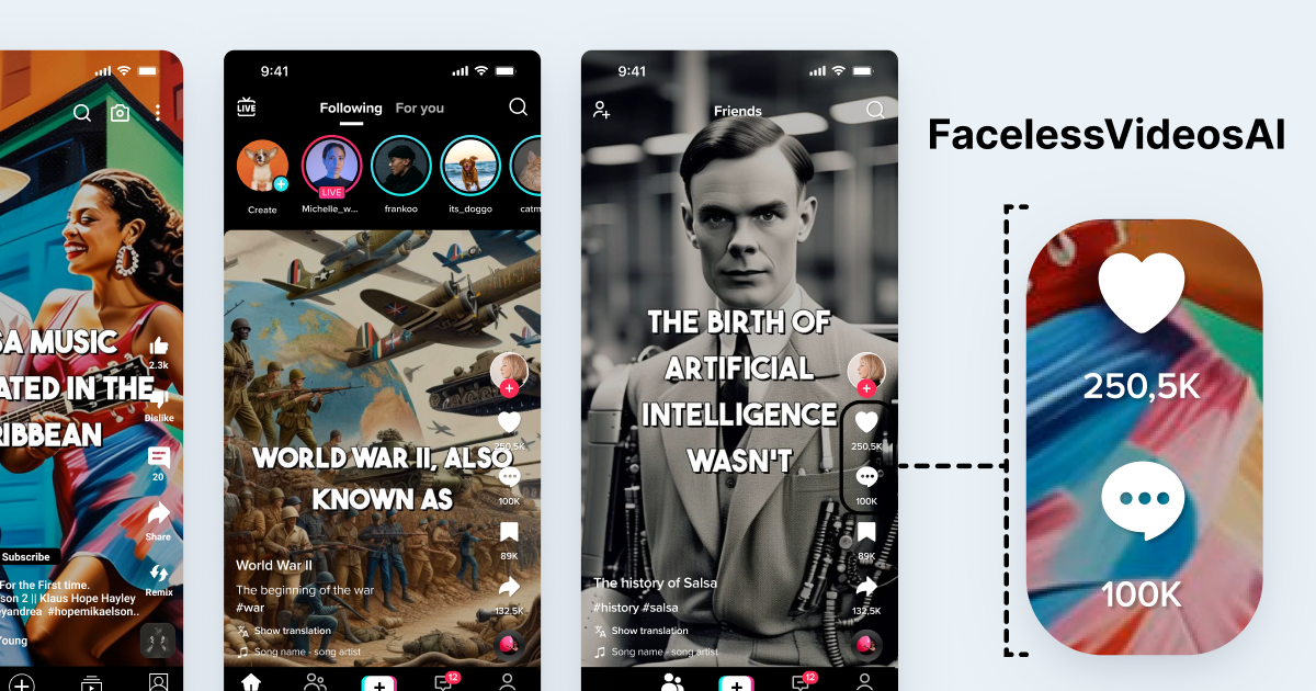 Para comenzar a usar FacelessVideos.AI, simplemente regístrate en la plataforma y selecciona una plantilla de video. Luego, personaliza el contenido según tus necesidades, eligiendo imágenes, textos y música. Una vez que estés satisfecho con el resultado, puedes exportar el video directamente a tu cuenta de YouTube o TikTok.