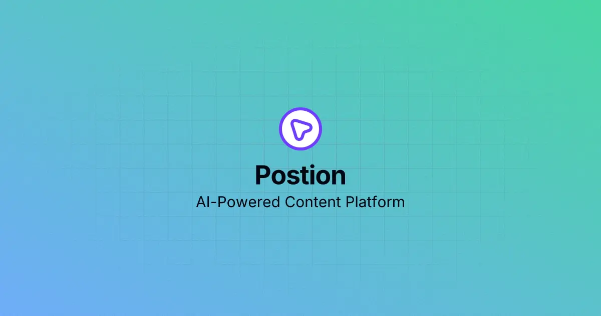 Postion – Plataforma Integral para Creadores