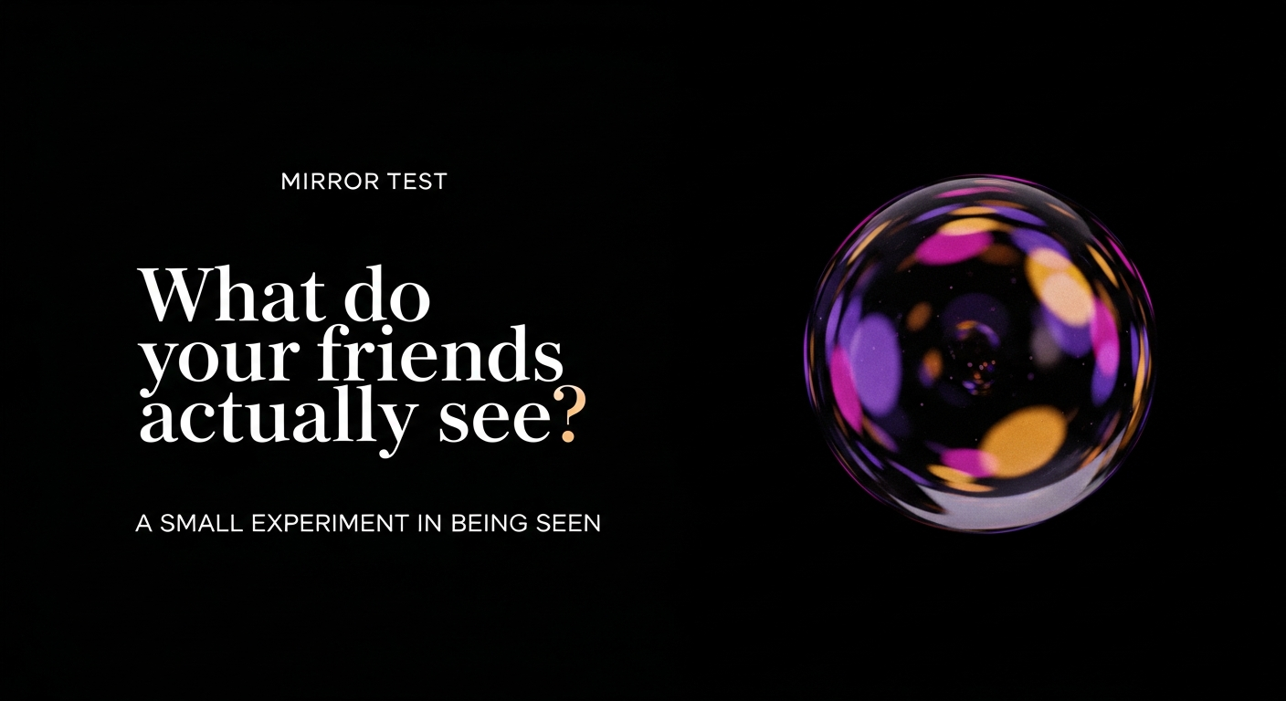 Mirror Test – Descubre lo que tus amigos ven de ti