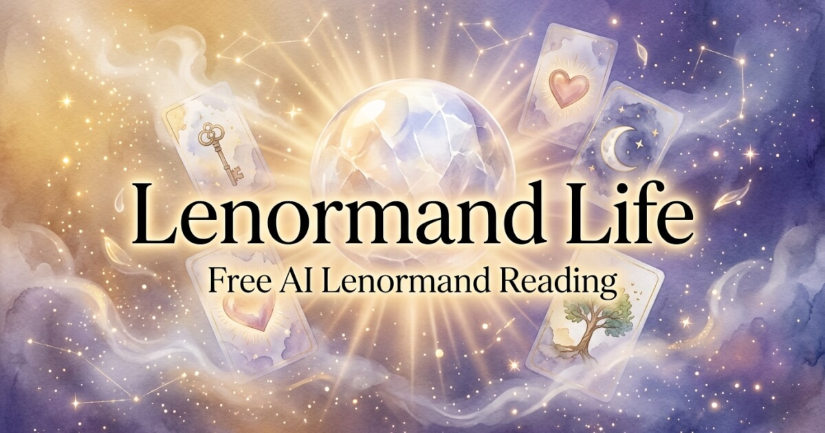 Lectura de Cartas Lenormand Gratis | Lenormand Life
