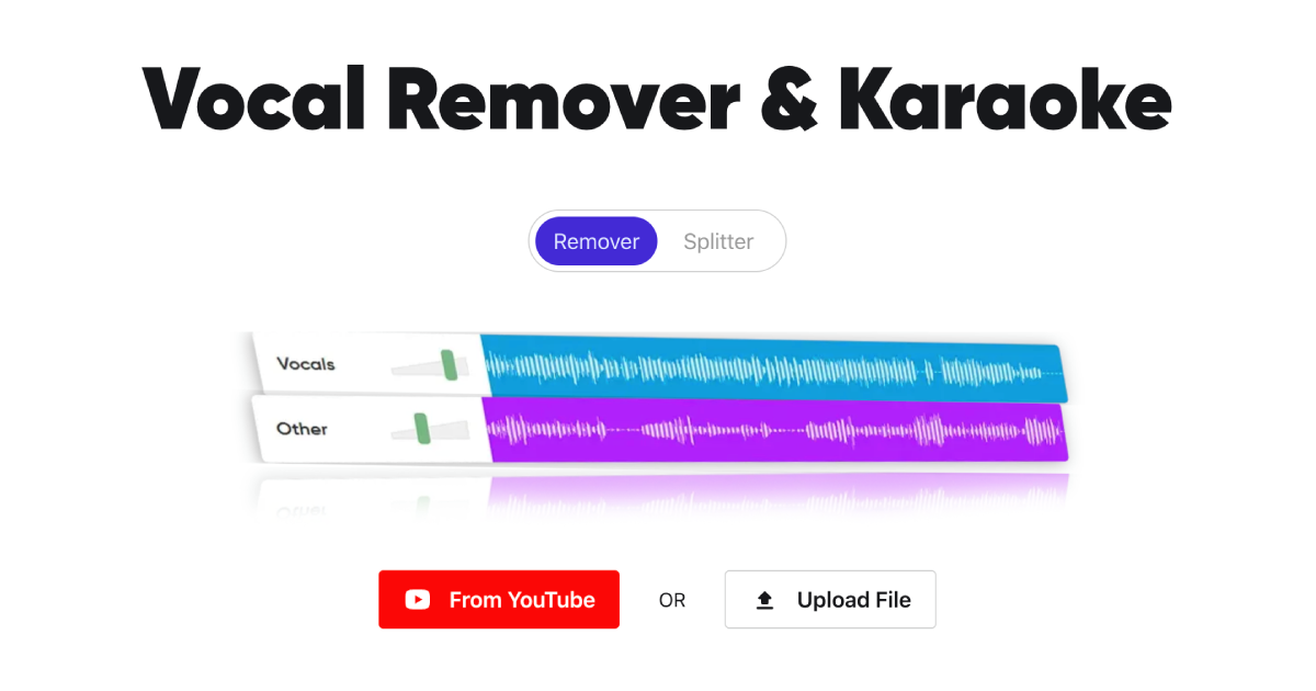 Vocal Remover Online & AI Karaoke Maker – Elimina Voces y Crea Karaoke