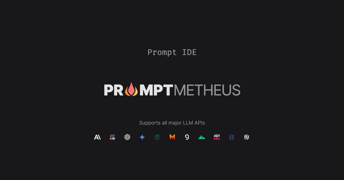 Promptmetheus: IDE de Prompts para el Desarrollo de IA