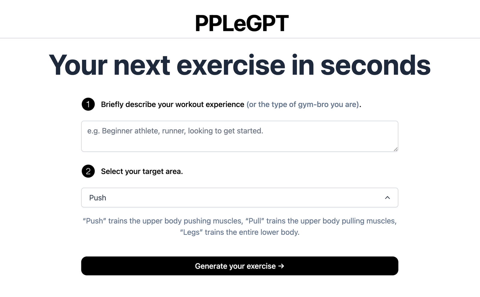 PPLeGPT – Tu gimnasio virtual de IA