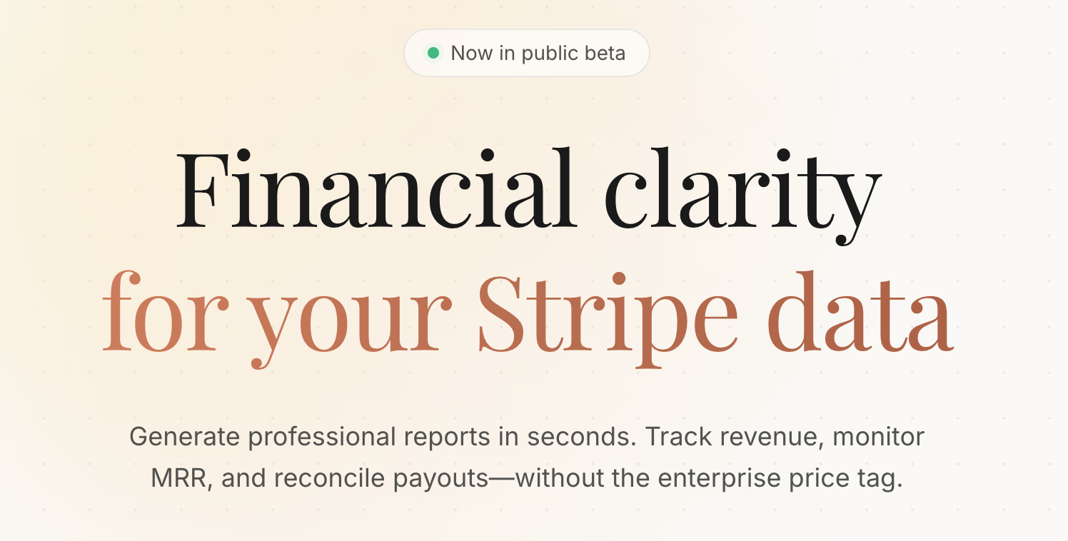 Illumi: Análisis de Stripe y Seguimiento de MRR para SaaS