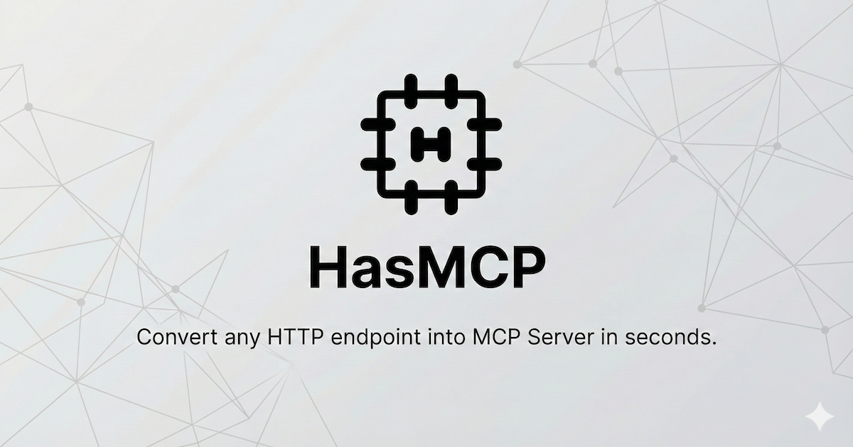 HasMCP | Framework y Gateway de Servidores MCP sin Código