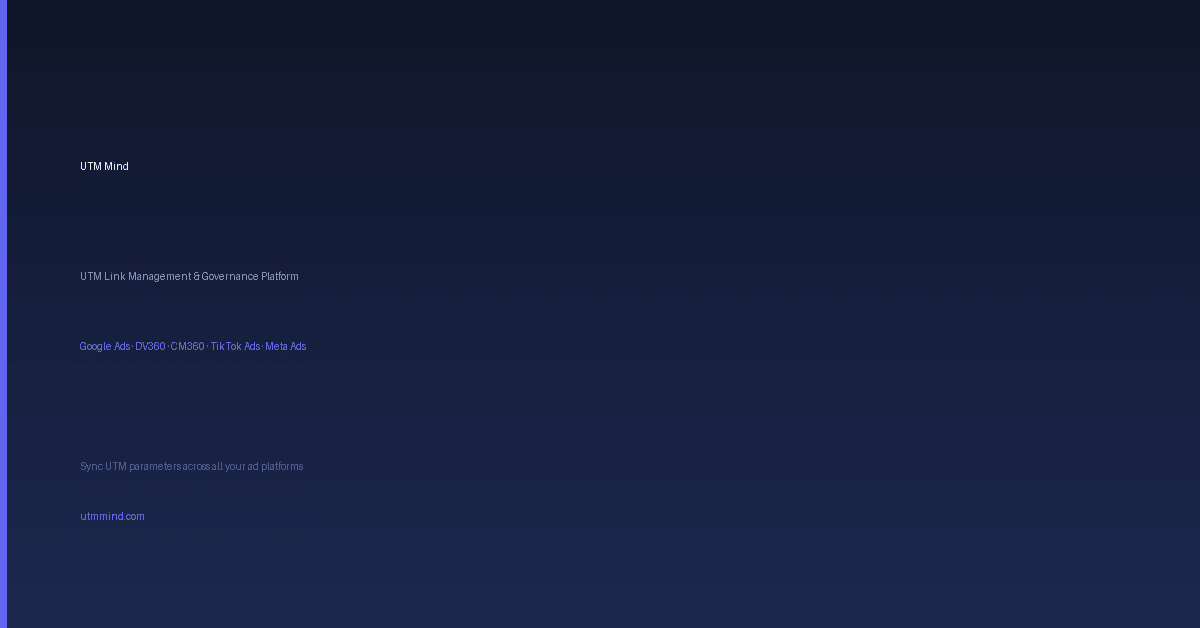 UTM Mind – Plataforma de Gestión de Enlaces UTM con IA