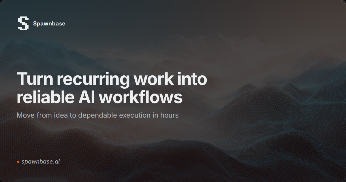 Spawnbase | Agentes de IA para Automatización Eficiente