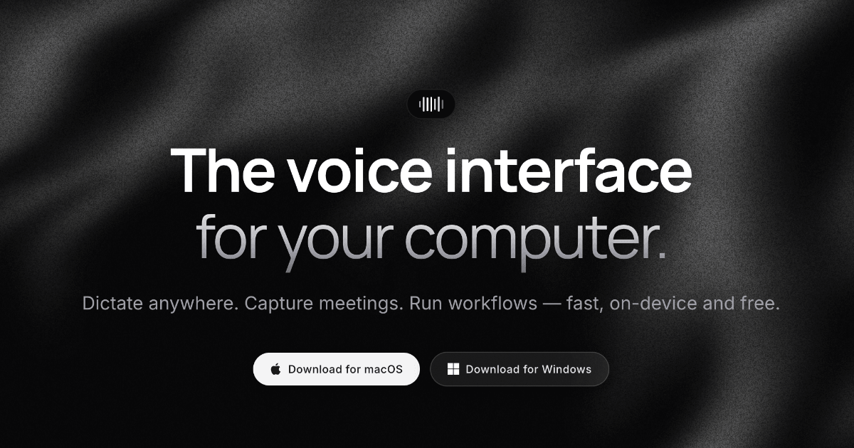 Vowen: Interfaz de voz para tu computadora