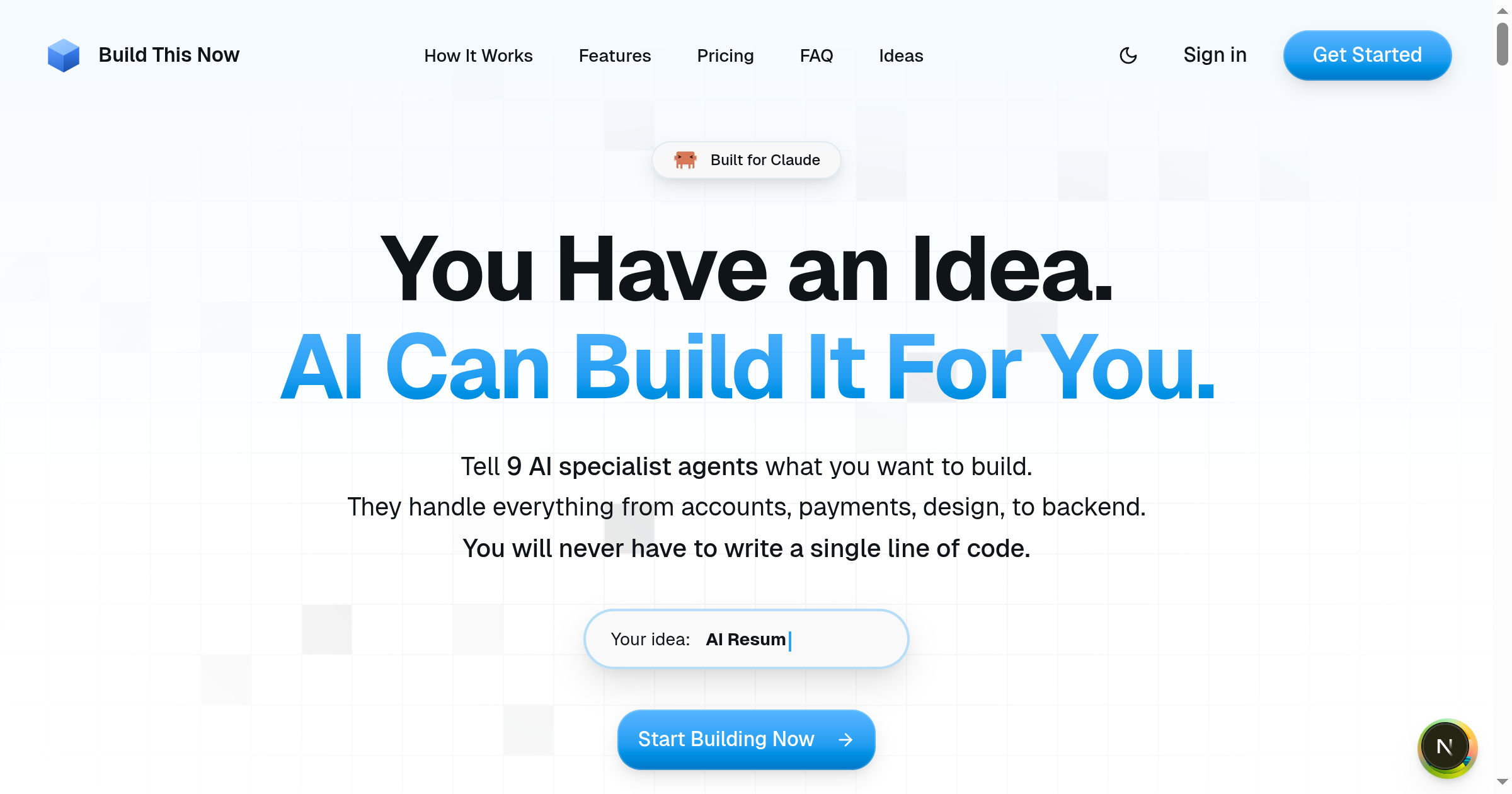 Build This Now – Sistema Operativo para Claude Code