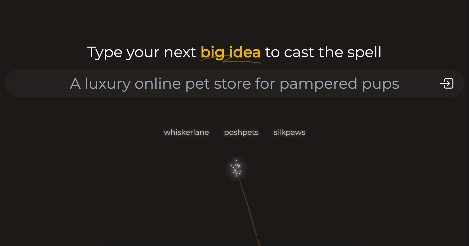 NameWizard – Generador de Nombres de Dominio con IA
