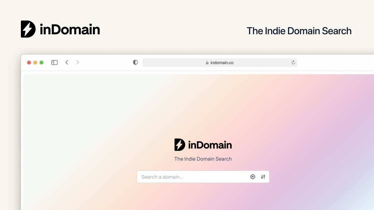inDomain – Buscador de Nombres de Dominio