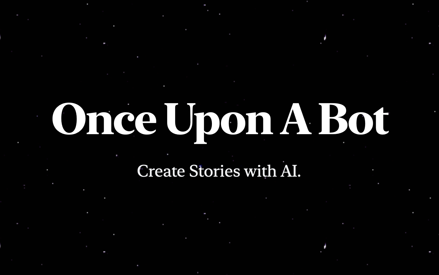 Once Upon a Bot – Crea Cuentos Infantiles con IA
