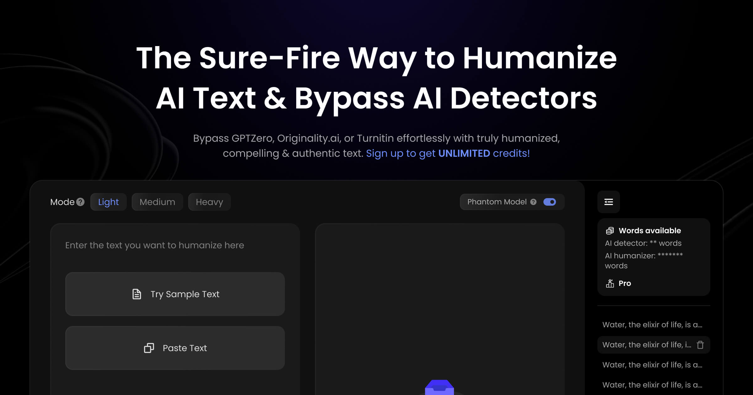 Humanize AI: Herramienta de Humanización de Texto