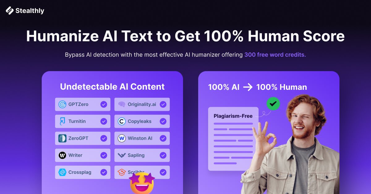 Stealthly AI – Humanizador de Texto para Contenido Natural