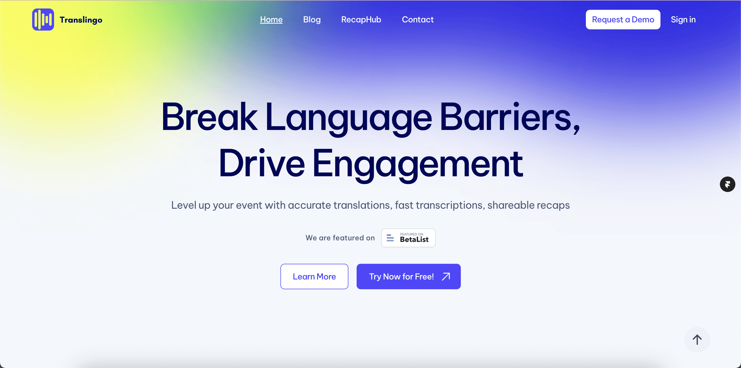 Translingo – Traducciones en Vivo Precisos para Eventos