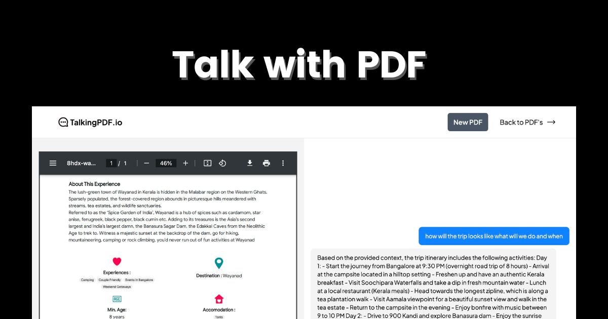 TalkingPDF.io | Chat con cualquier PDF