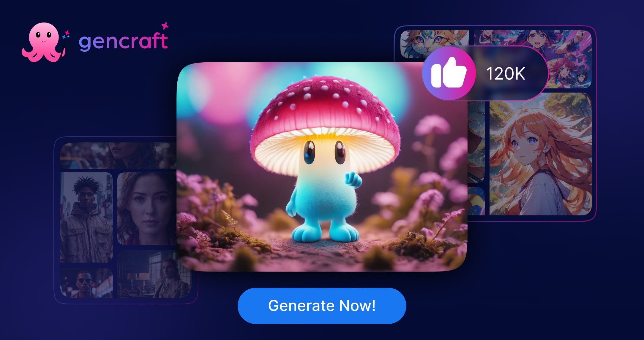 Gencraft: Generador de Arte AI y Editor de Imágenes