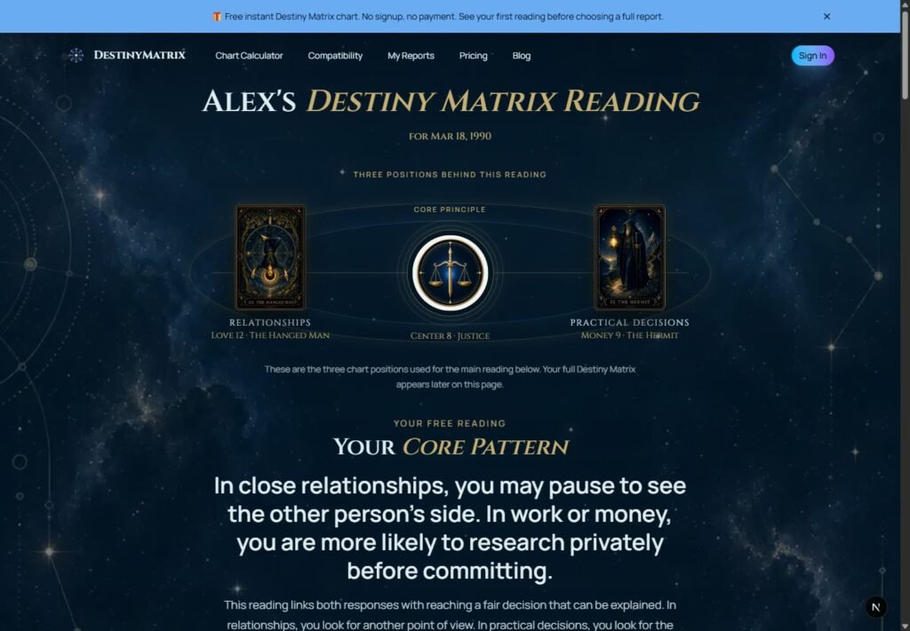 destinymatrix-free-report-page